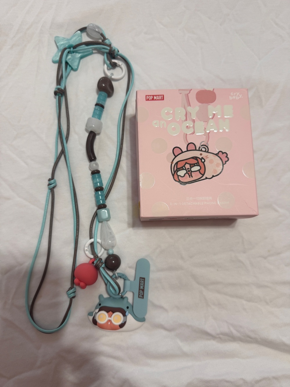 Crybaby Cry Me An Ocean Series 3-in-1 Phone Charm- Confirmed The Manta Ray